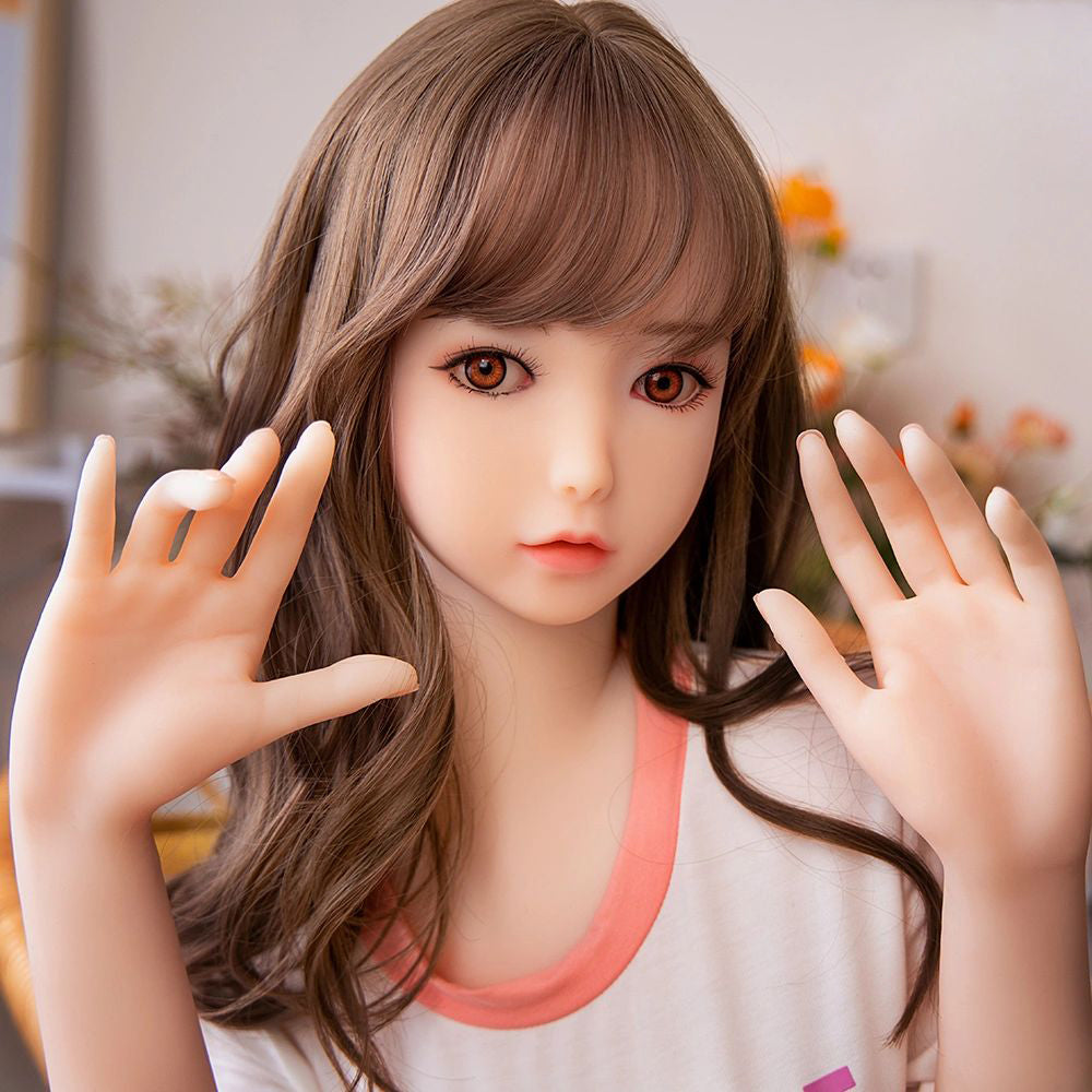 [EU IN-STOCK]lovely baby doll pure doll 135CM Skinny Sex Dolls TPE Love Dolls tailored physique articulated joints confidential delivery Sexy Love Dolls In-Stock Fast Shipping