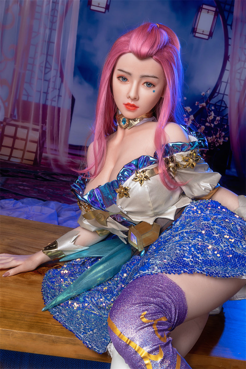 [EU IN-STOCK] lovely baby doll 155cm Cosplay Sex Dolls High-End TPE Love Doll tailored physique articulated joints confidential delivery Love Dolls
