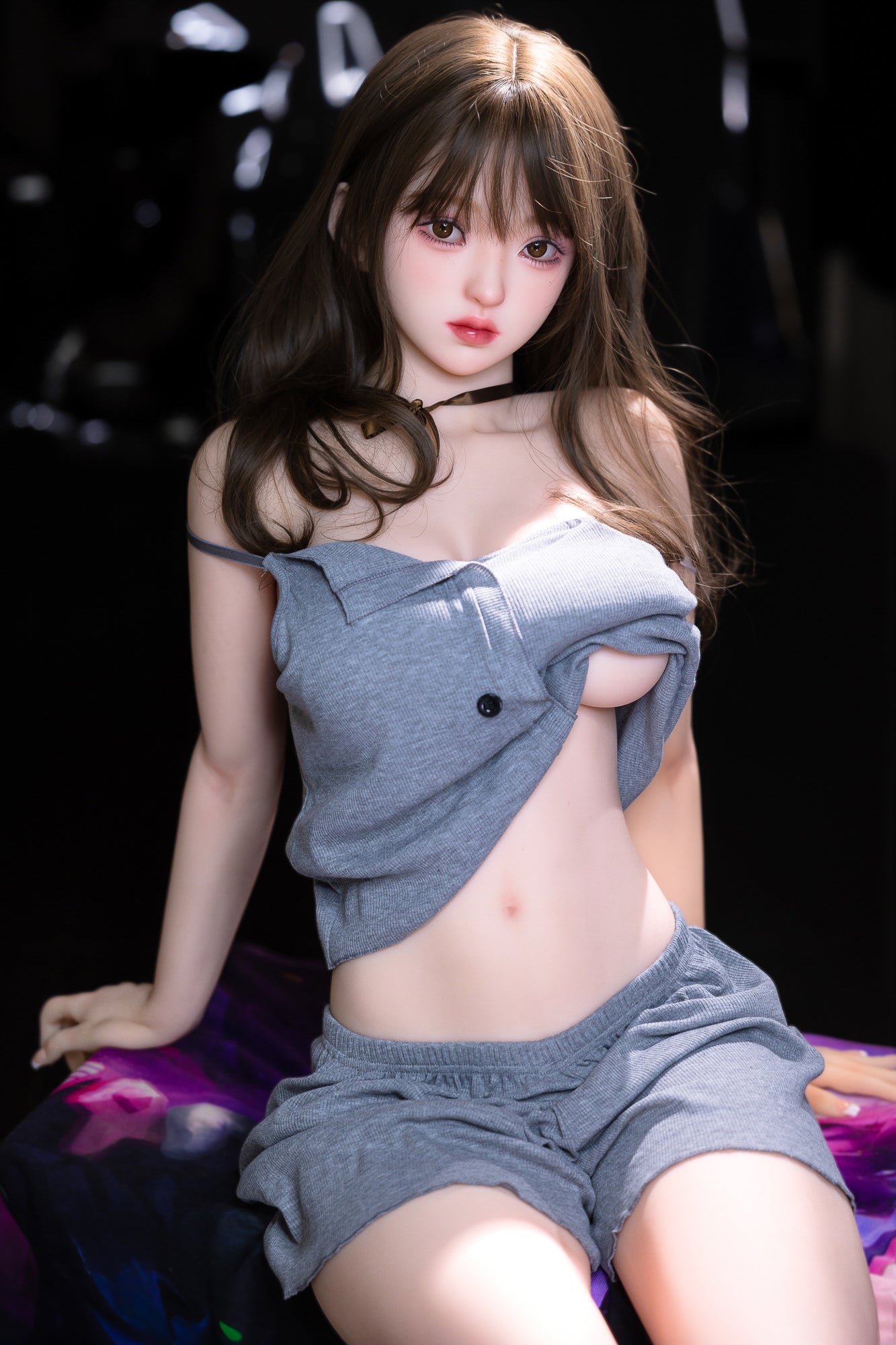 [EU IN-STOCK]Cut Cosplay Lovely Baby Doll Opal 157CM  MILF Sex Doll  Wheat skin  Large Breasts TPE Love Doll  D-cup  Fast Shipping