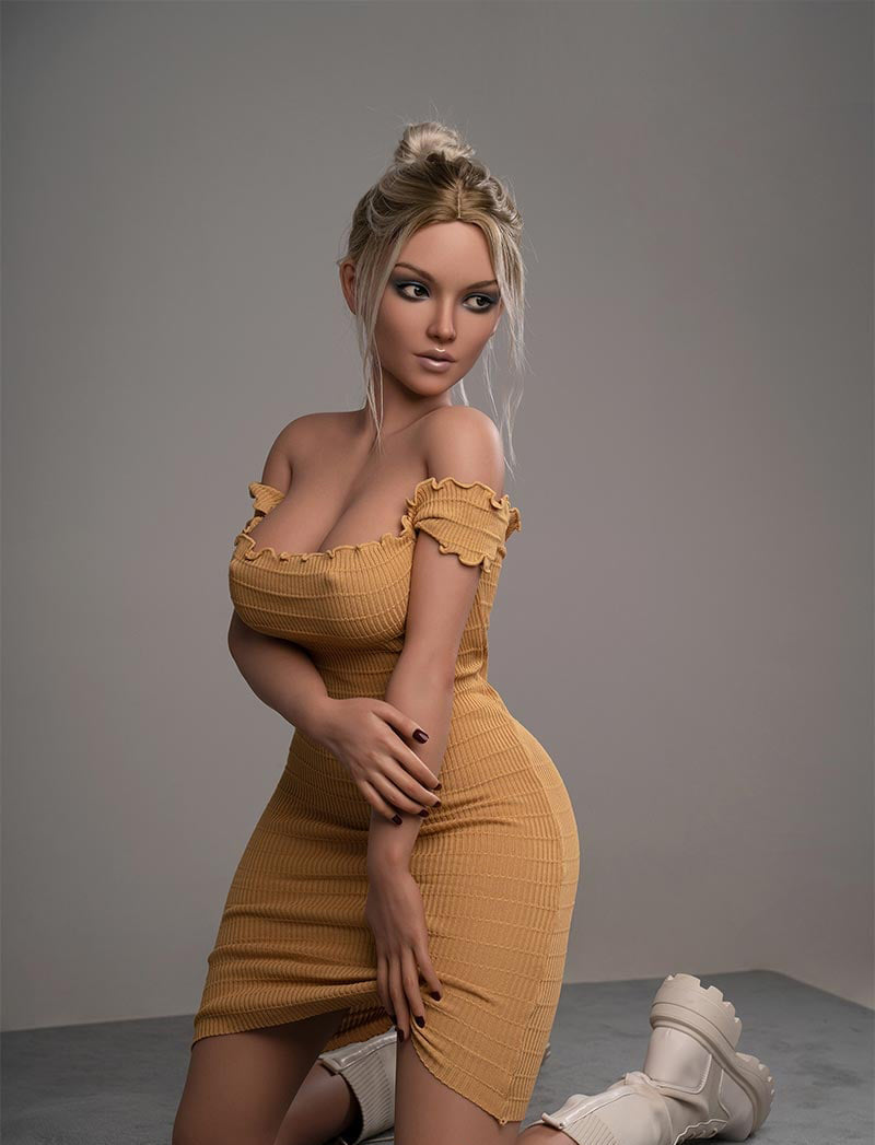 [EU IN-STOCK]Sex Lovely Baby Doll Opal 148CM  MILF Sex Doll  Wheat skin  Large Breasts TPE Love Doll  D-cup  Fast Shipping