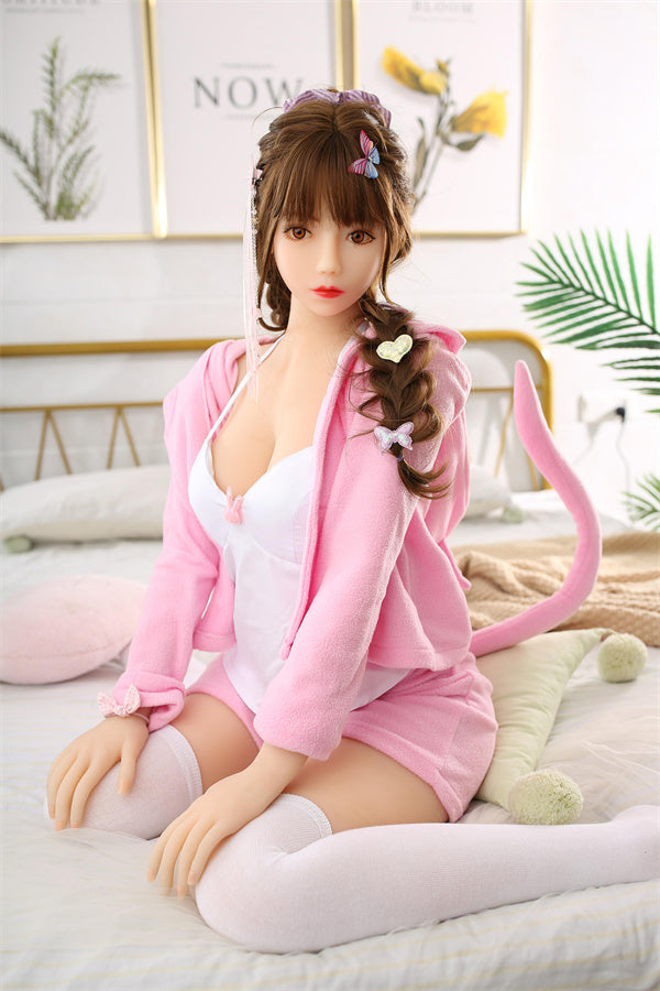 [EU IN-STOCK]lovely baby doll pure doll 135CM Skinny Sex Dolls TPE Love Dolls tailored physique articulated joints confidential delivery Sexy Love Dolls In-Stock Fast Shipping
